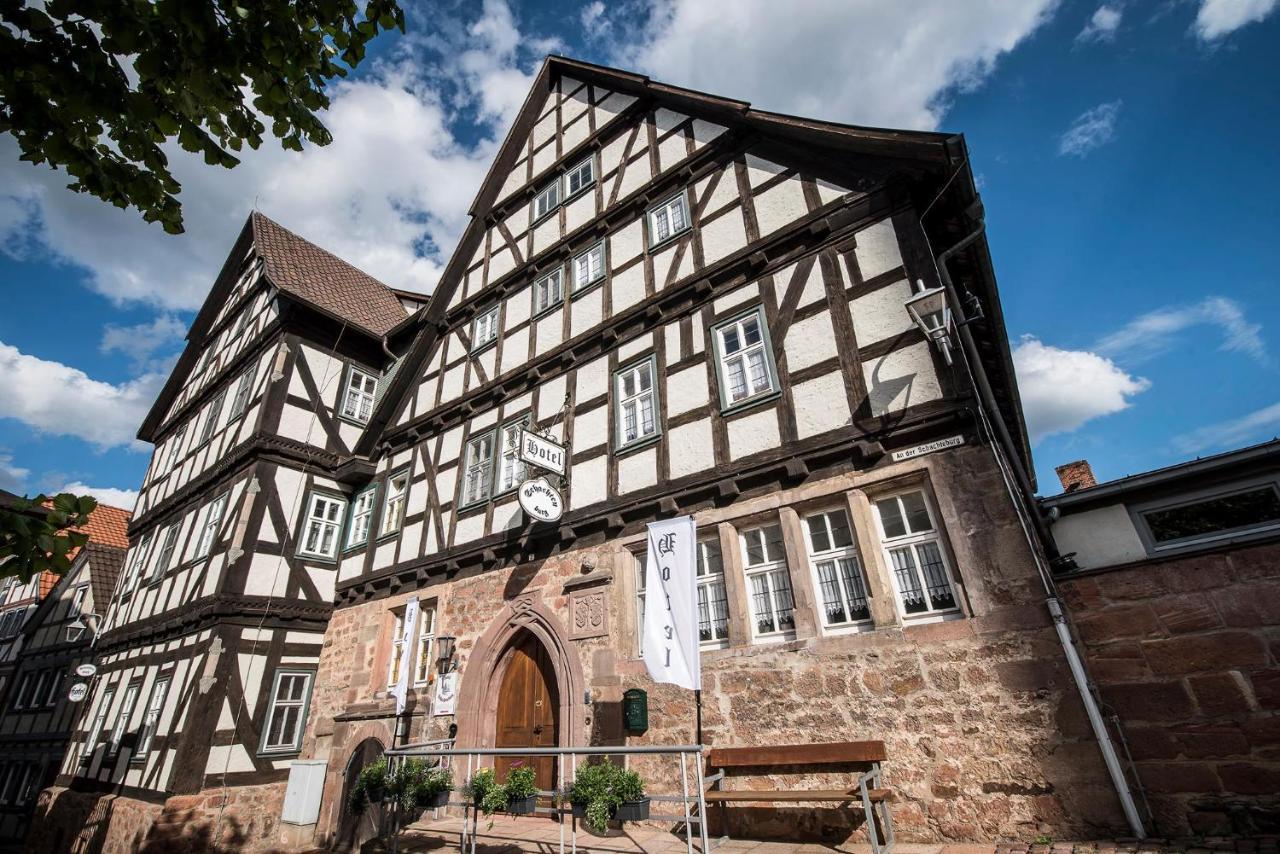 Hotel & Cafe Schachtenburg Schlitz Eksteriør bilde