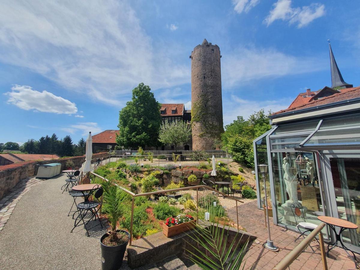Hotel & Cafe Schachtenburg Schlitz Eksteriør bilde