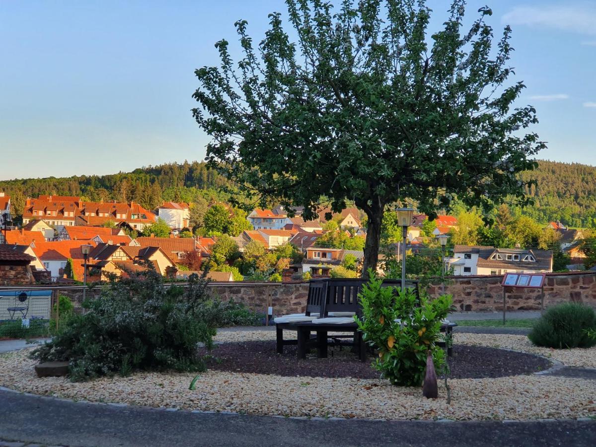 Hotel & Cafe Schachtenburg Schlitz Eksteriør bilde