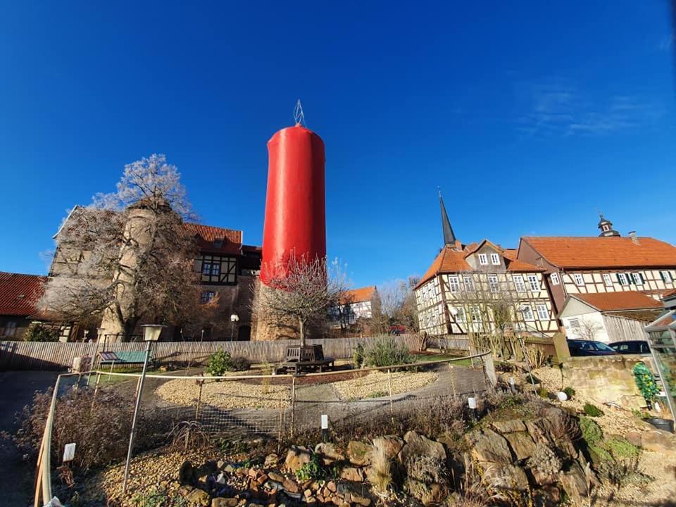 Hotel & Cafe Schachtenburg Schlitz Eksteriør bilde