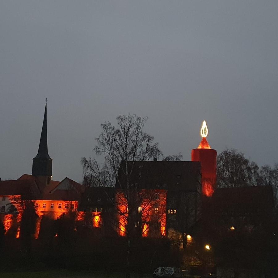 Hotel & Cafe Schachtenburg Schlitz Eksteriør bilde