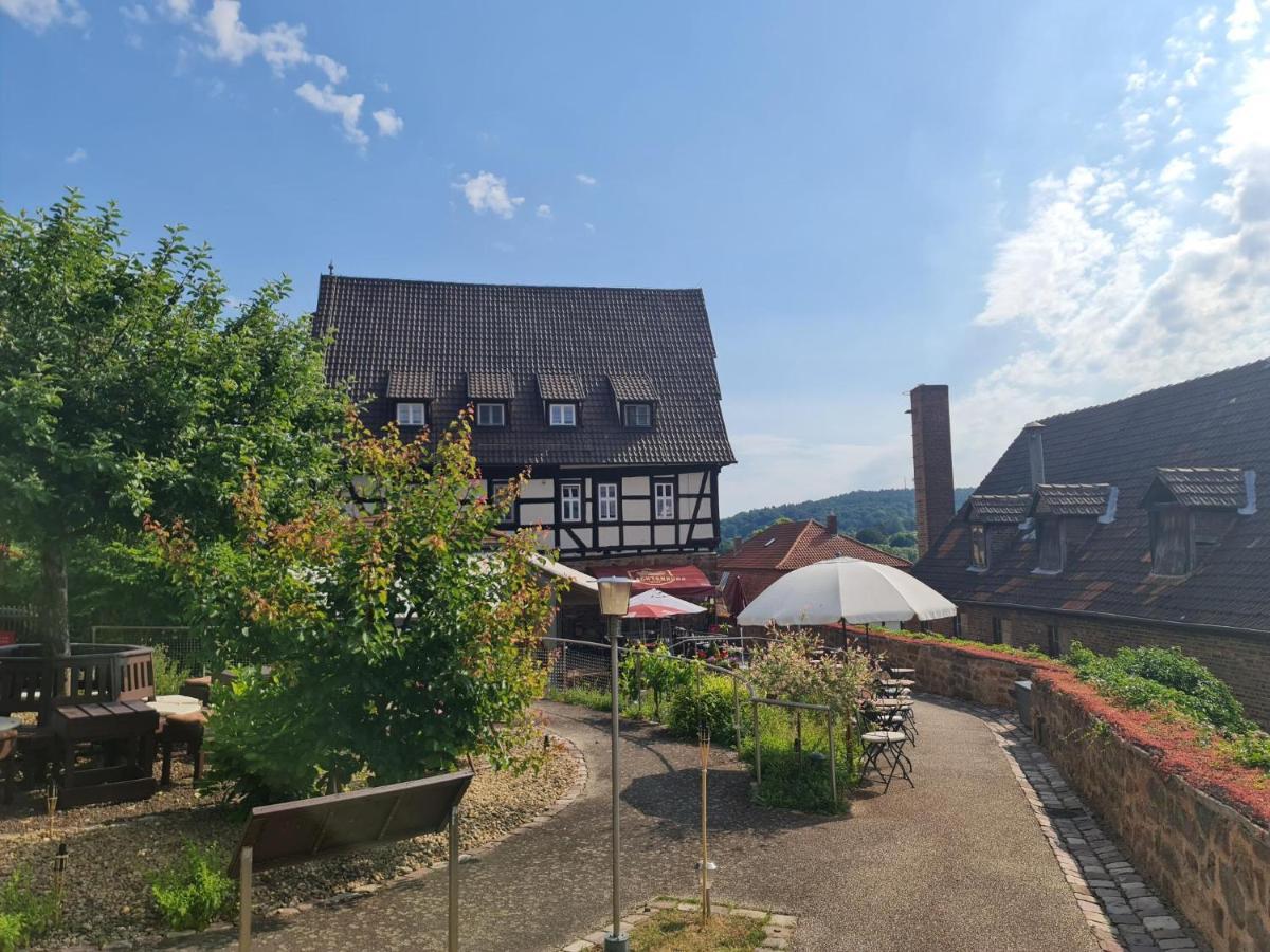 Hotel & Cafe Schachtenburg Schlitz Eksteriør bilde
