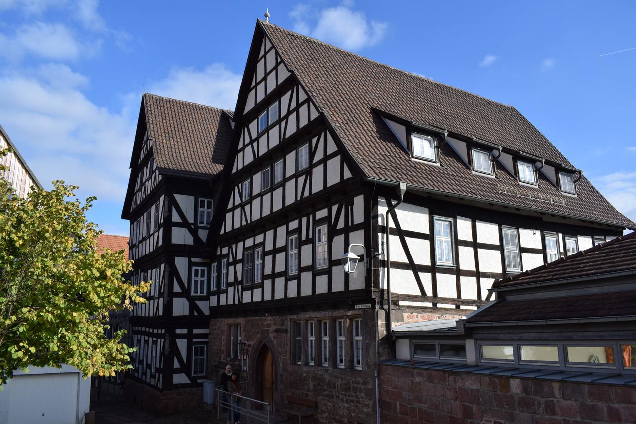 Hotel & Cafe Schachtenburg Schlitz Eksteriør bilde