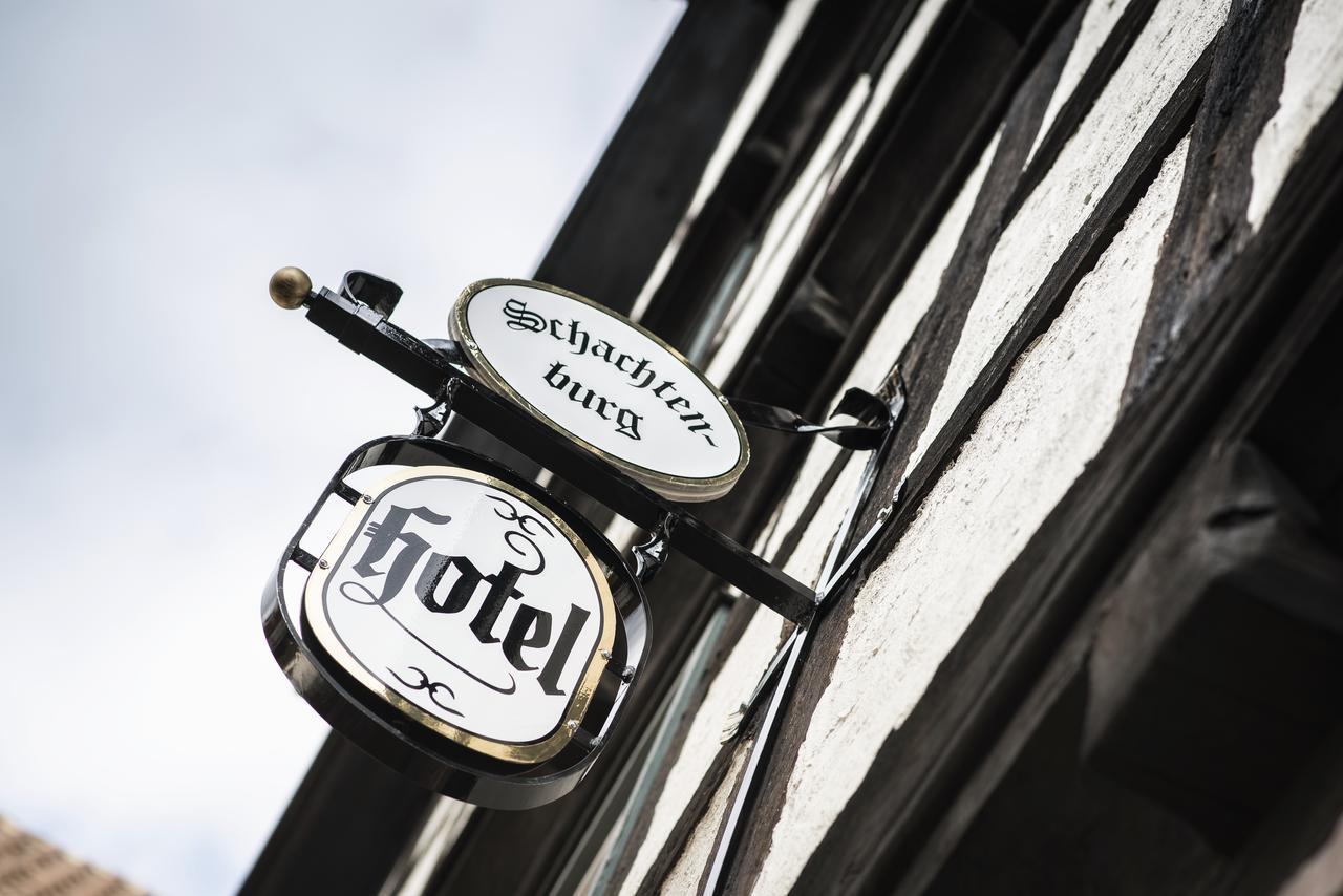 Hotel & Cafe Schachtenburg Schlitz Eksteriør bilde
