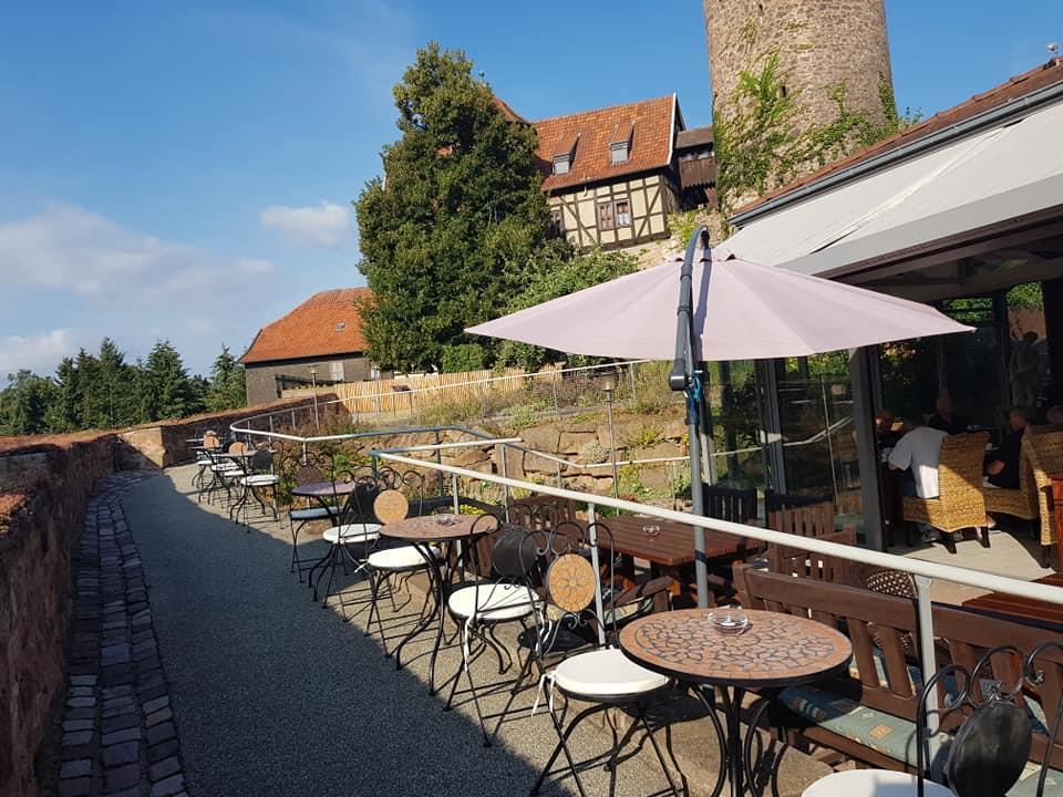 Hotel & Cafe Schachtenburg Schlitz Eksteriør bilde